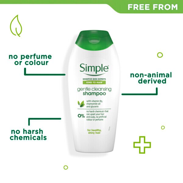 DNR Simple Kind To Hair Gentle Cleansing Shampoo 400Ml GOODS Superdrug   