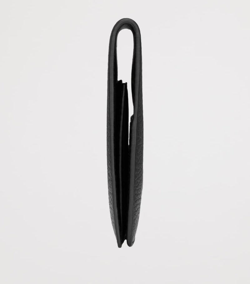 Saint Laurent leather monogram passport holder (British brand)