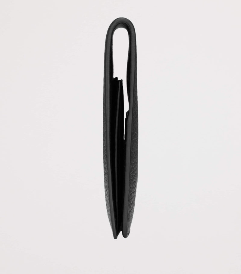 Saint Laurent leather monogram passport holder (British brand)