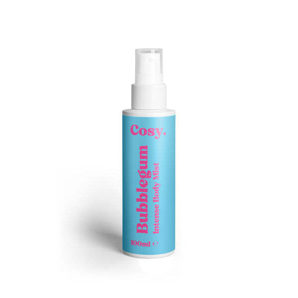 Cosy Bubblegum Body Mist 100ml, imported from the UK