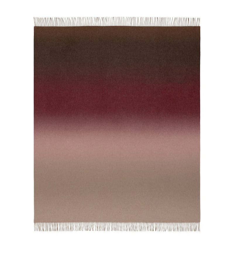 Begg x Co Kaschmir Ombré Decke 147cm x 183cm, UK Version