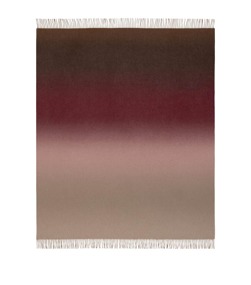 Cashmere Nuance Ombré Throw (147cm x 183cm)