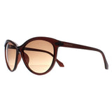 Calvin Klein women sunglasses cat eye brown gradient - British product