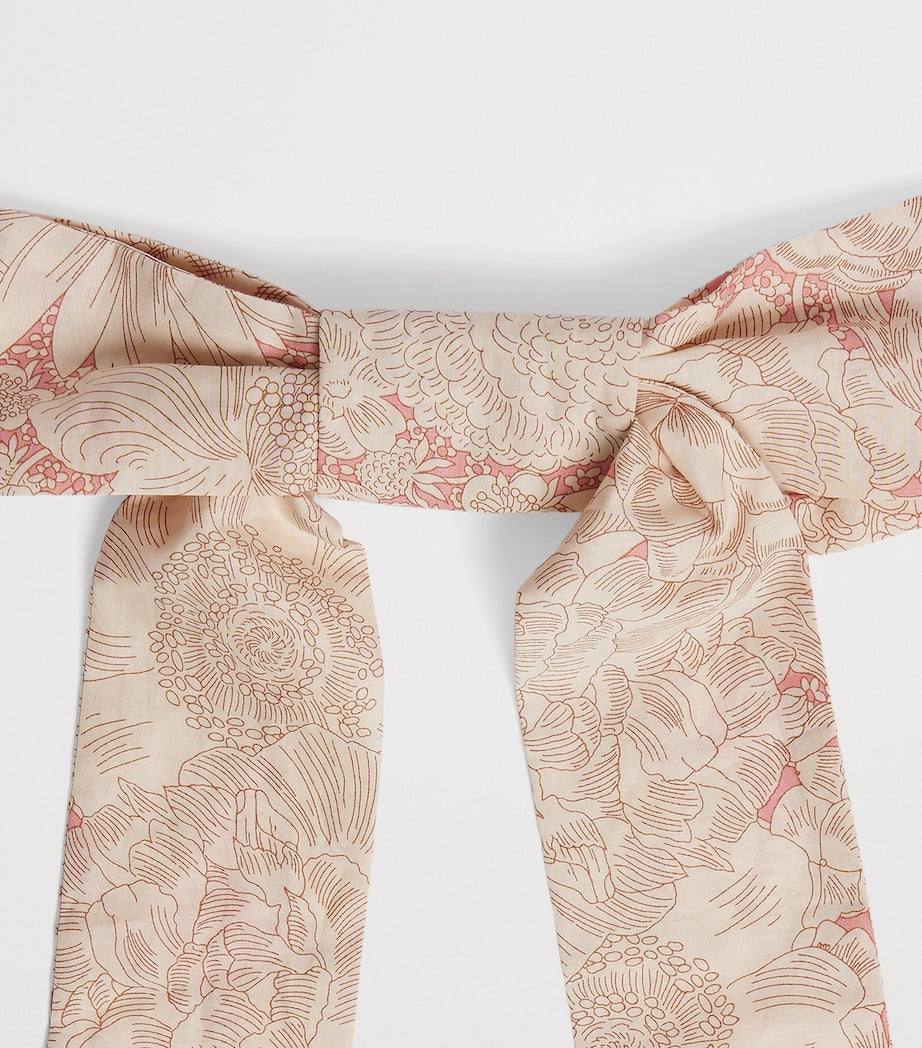 Bonpoint organic cotton Domina hair clip Liberty print, imported from the UK