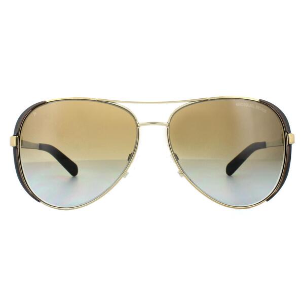 Michael Kors Chelsea 5004 gold polarised sunglasses, imported from the UK