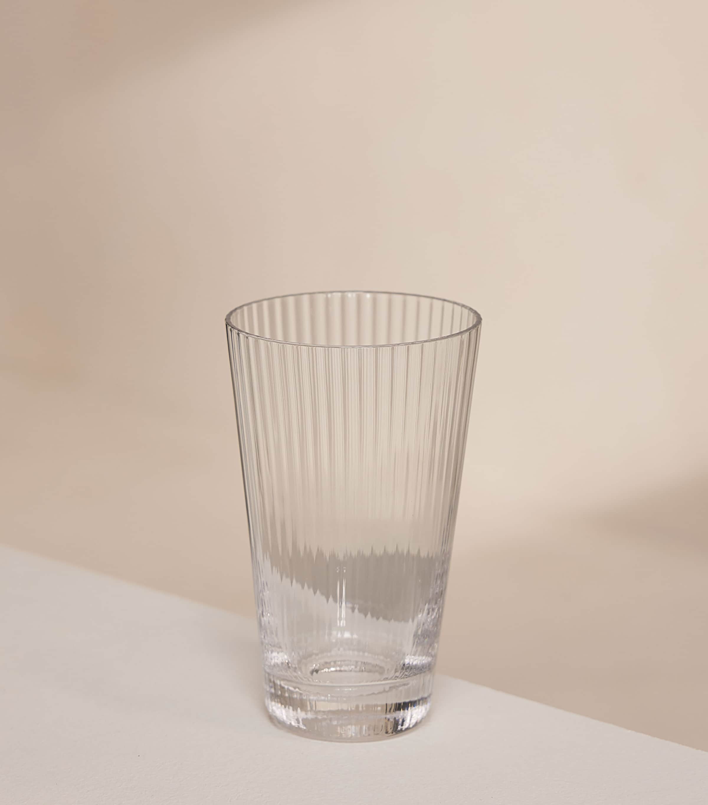 Soho Home fluted highball glasses set of 4 (British brand)