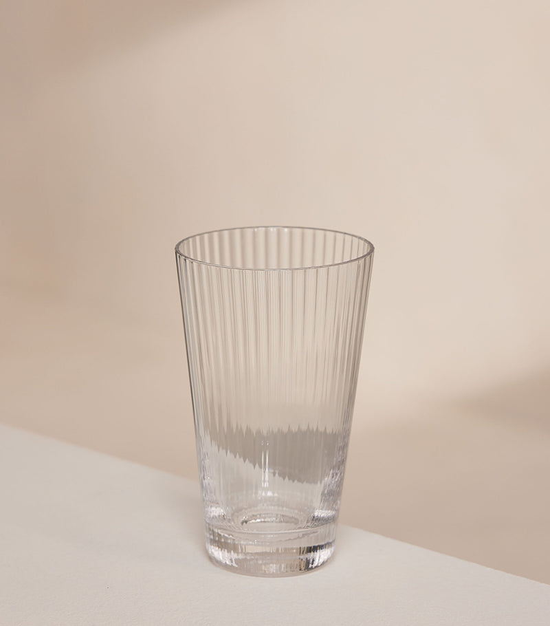 Soho Home fluted highball glasses set of 4 (British brand)