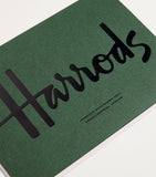 Harrods Logo A6 Notizbuch, UK-Version