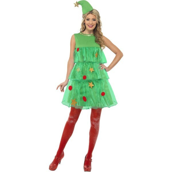 Smiffys Christmas tree tutu costume, UK version