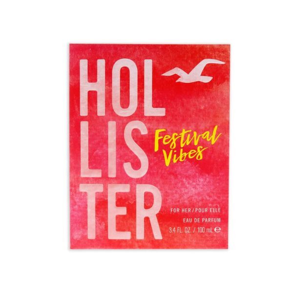 Hollister Festival Vibes Eau de Parfum 100ml, UK version