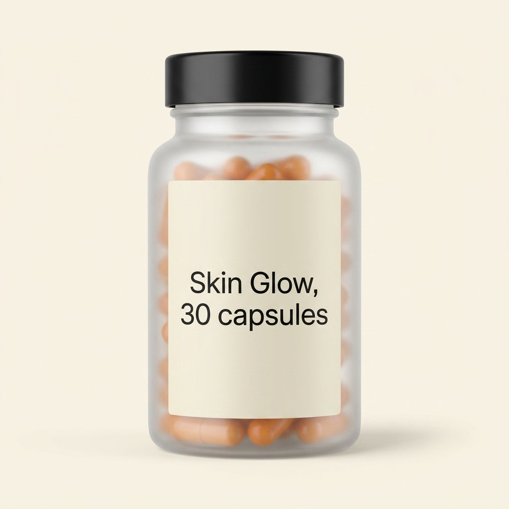 Holland & Barrett Skin Glow supplement 30 capsules (British brand)