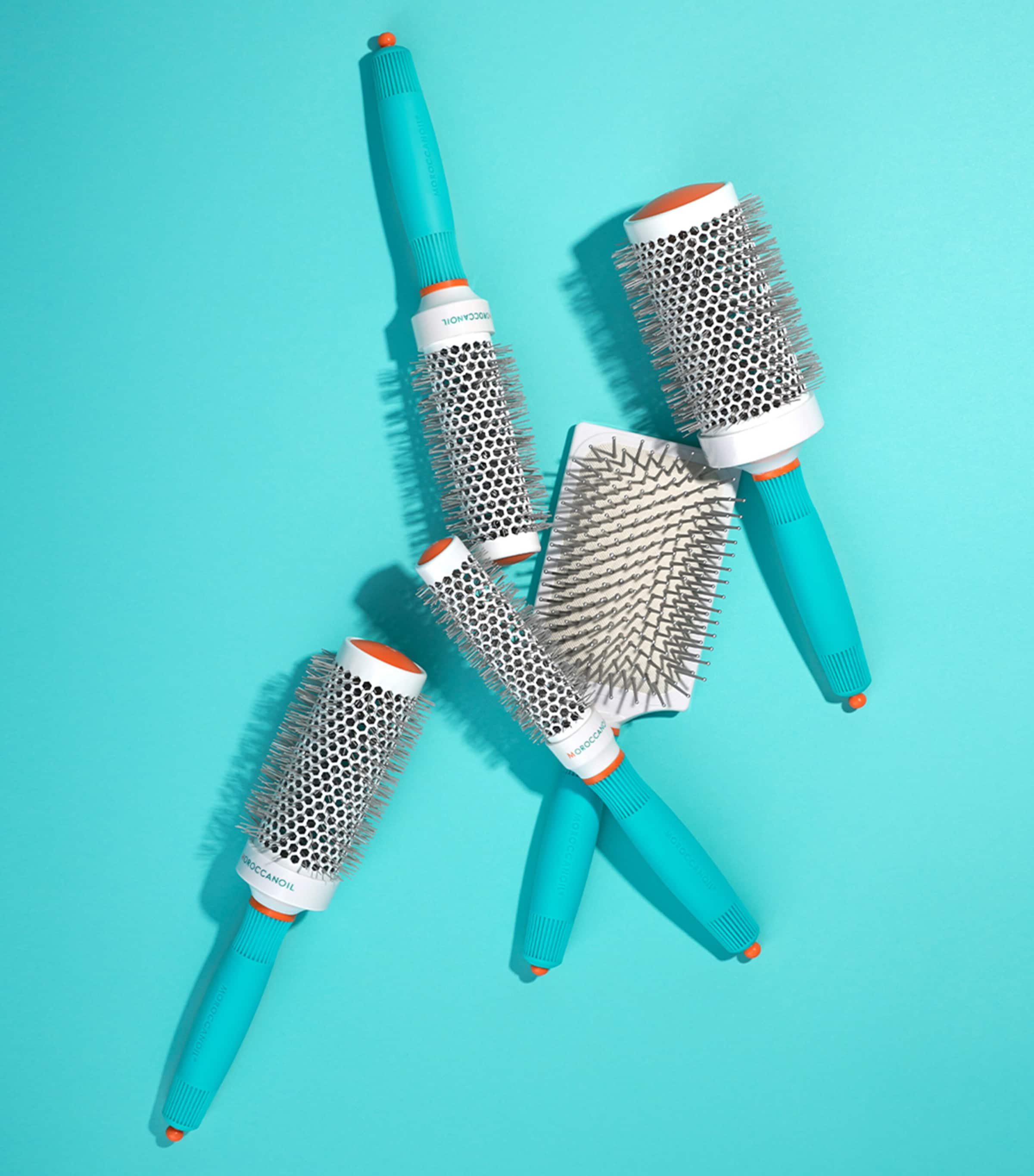 Moroccanoil round ceramic barrel brush 55mm, imported from the UK