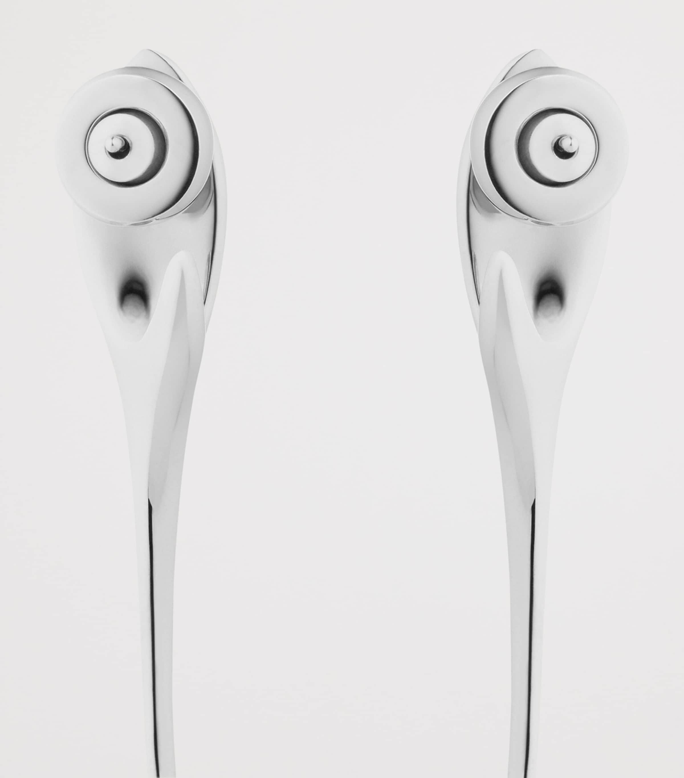 Givenchy spike silver-tone drop earrings, UK version