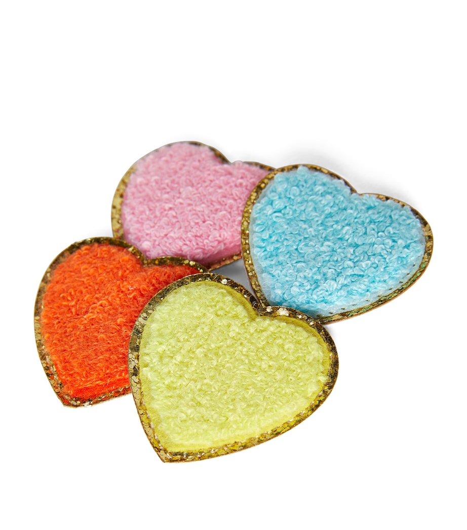 Becco Bags Sparkle Hearts patch set - British product
