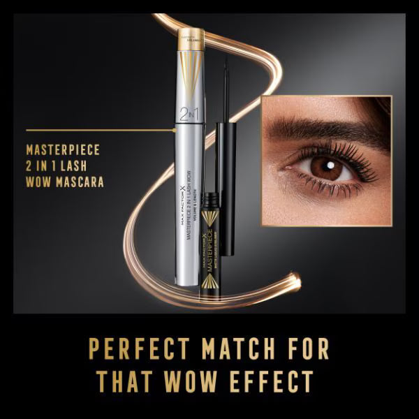 Max Factor liquid eyeliner Espresso 1.7ml, imported from the UK