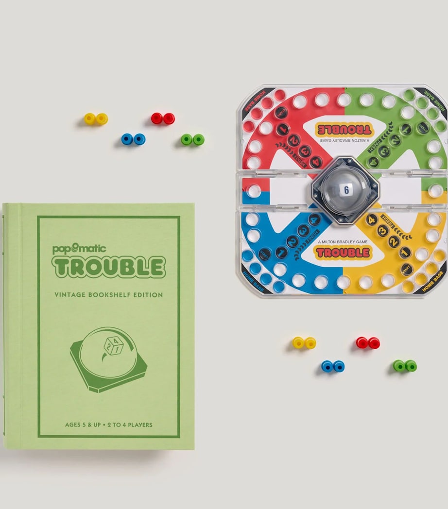 Trouble Vintage Bookshelf Edition board game (British brand)