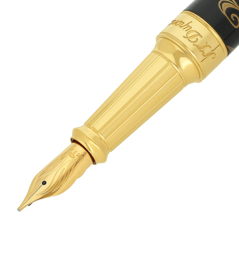 S.T. Dupont Maki-e fountain pen XL, UK version
