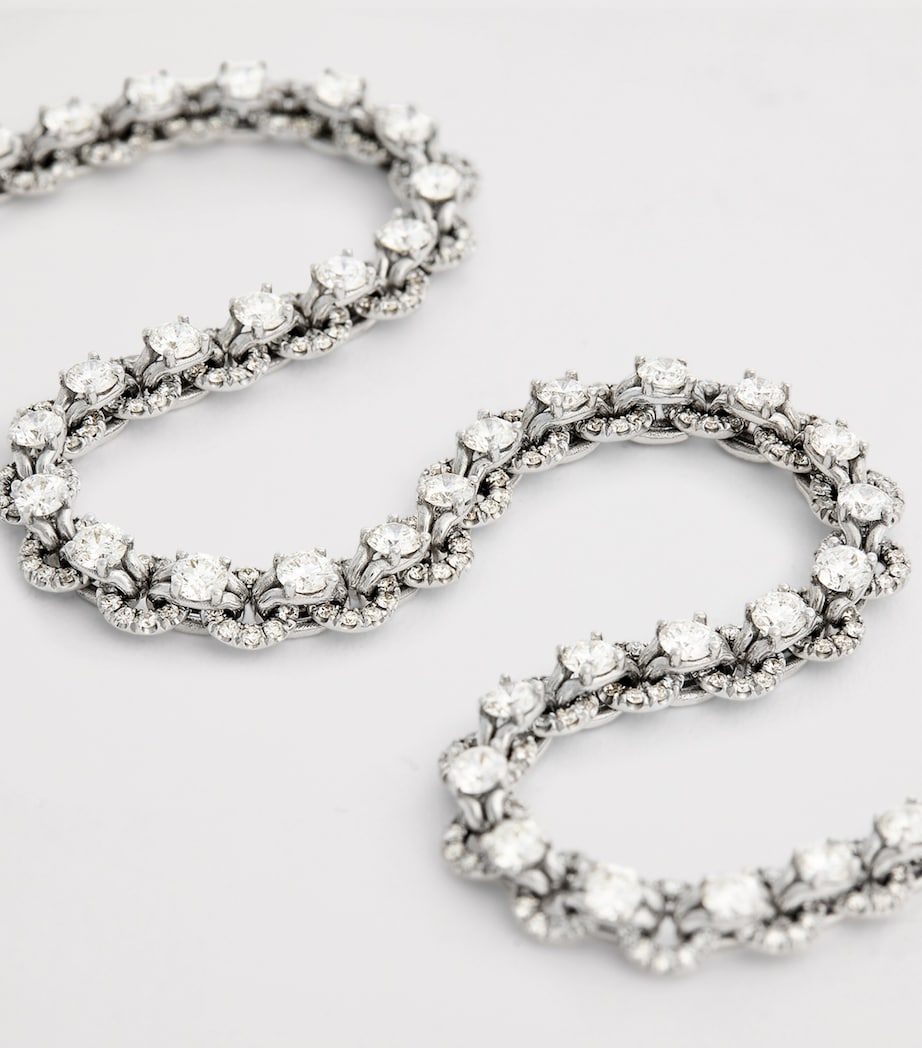 Spinelli Kilcollin white gold diamond Lumia necklace (British brand)