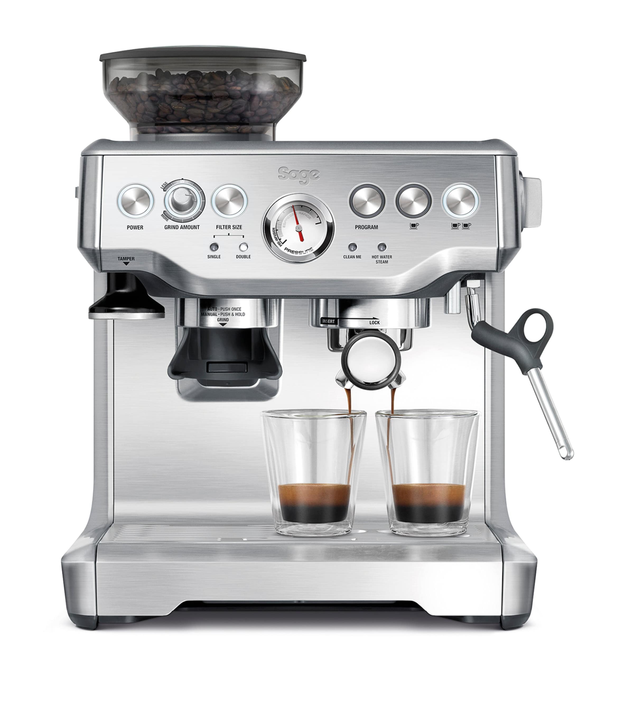 Sage Barista Express coffee machine (British brand)