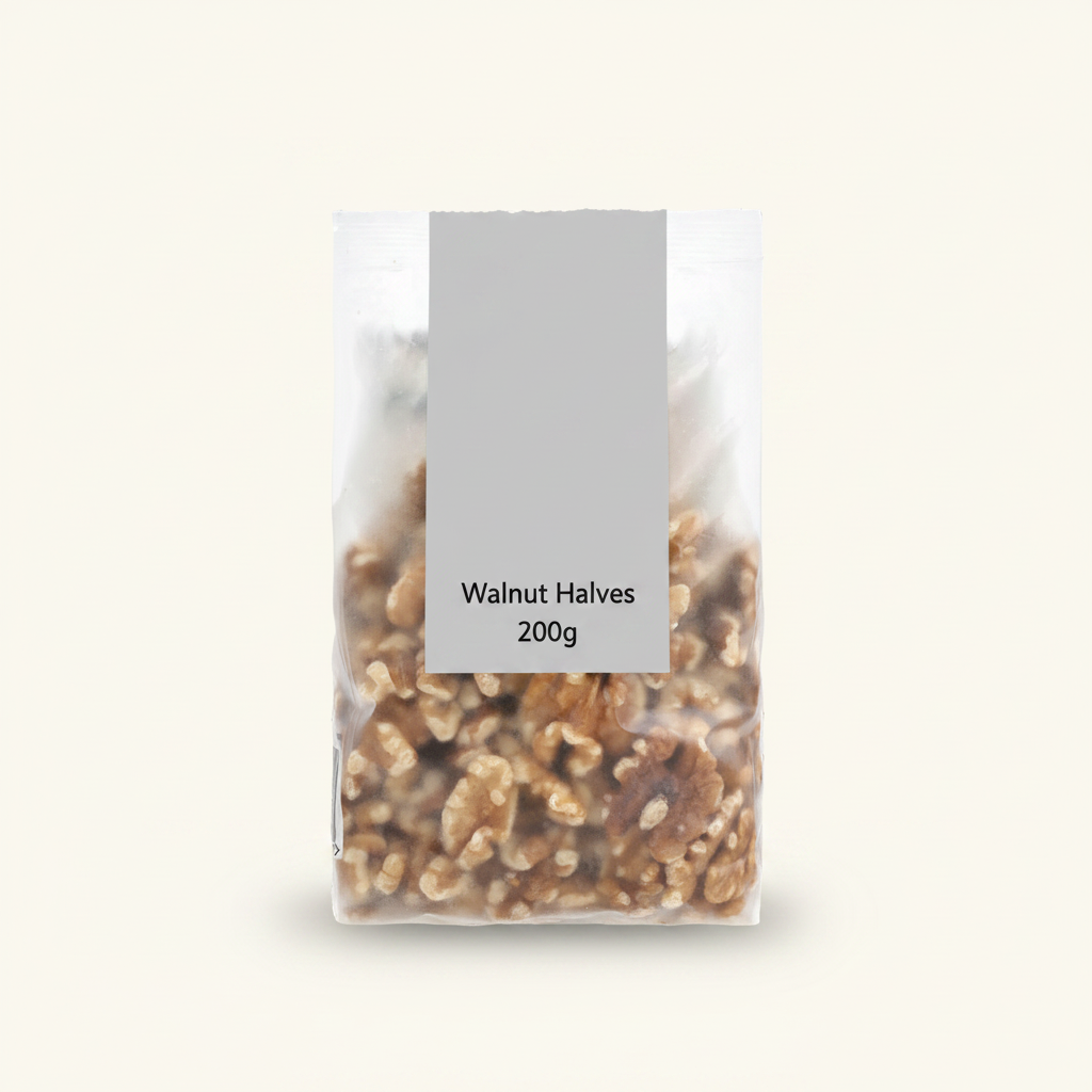 Holland & Barrett walnut halves 200g (British brand)