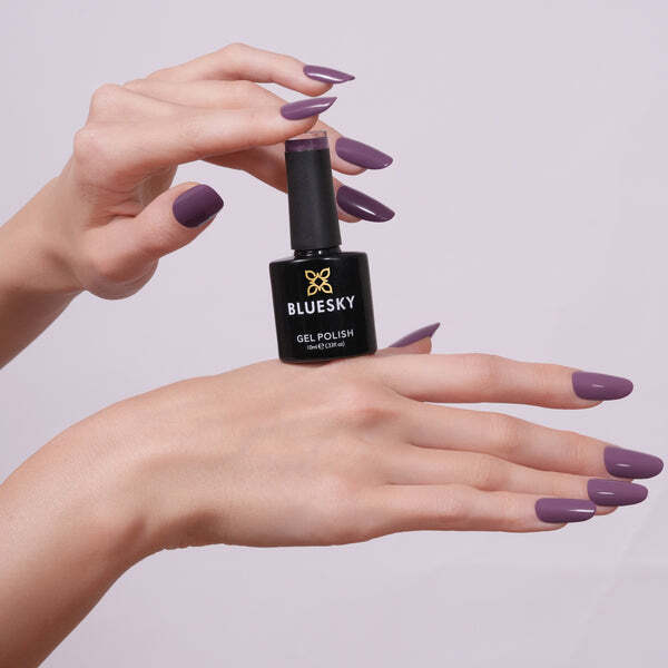 Bluesky Deep Berry nail gel polish 10ml, UK version