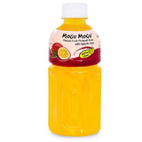 Mogu Mogu passion fruit drink with nata de coco, UK version
