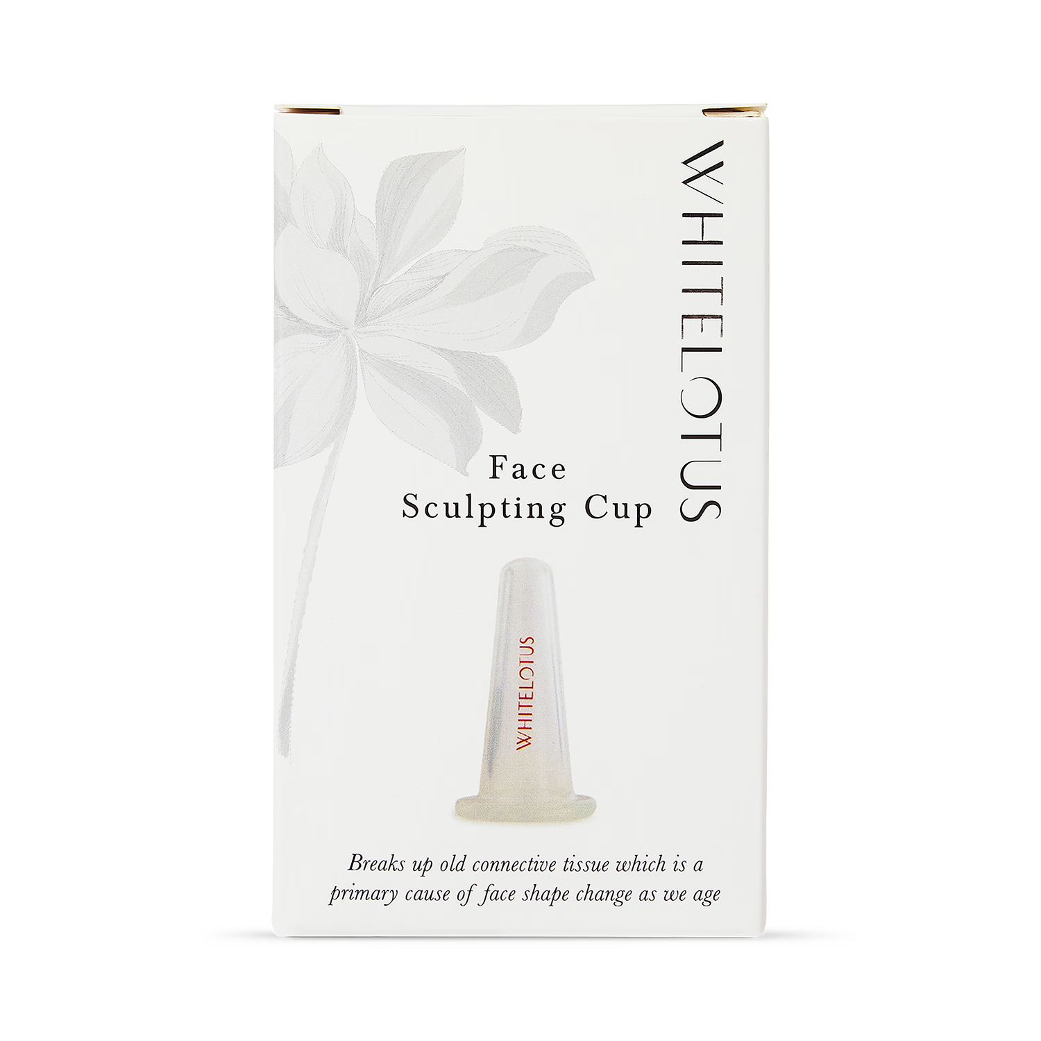 White Lotus Beauty face sculpting cup silicone tool (British brand)