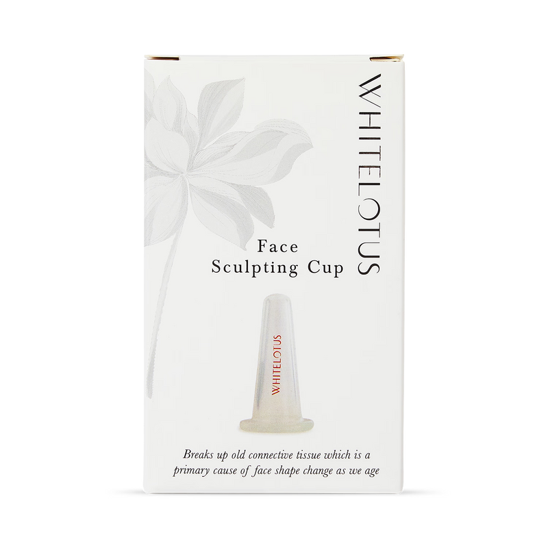 White Lotus Beauty face sculpting cup silicone tool (British brand)