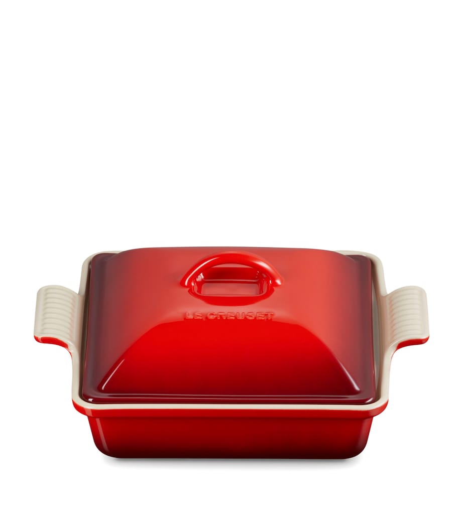 Le Creuset stoneware square dish 23cm, UK version