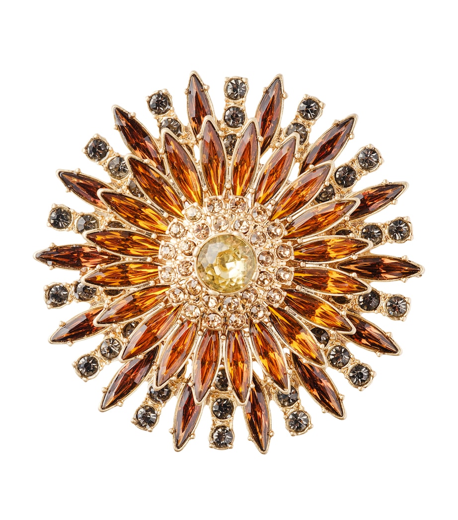 Joanna Buchanan crystal flower napkin rings set of 4 (British brand)