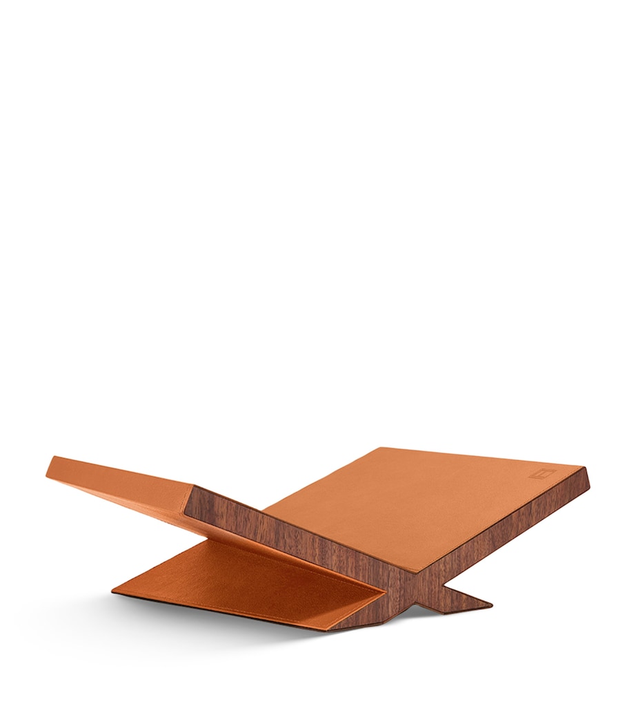 Assouline Walnut-Leather Culture Bookstand - British product