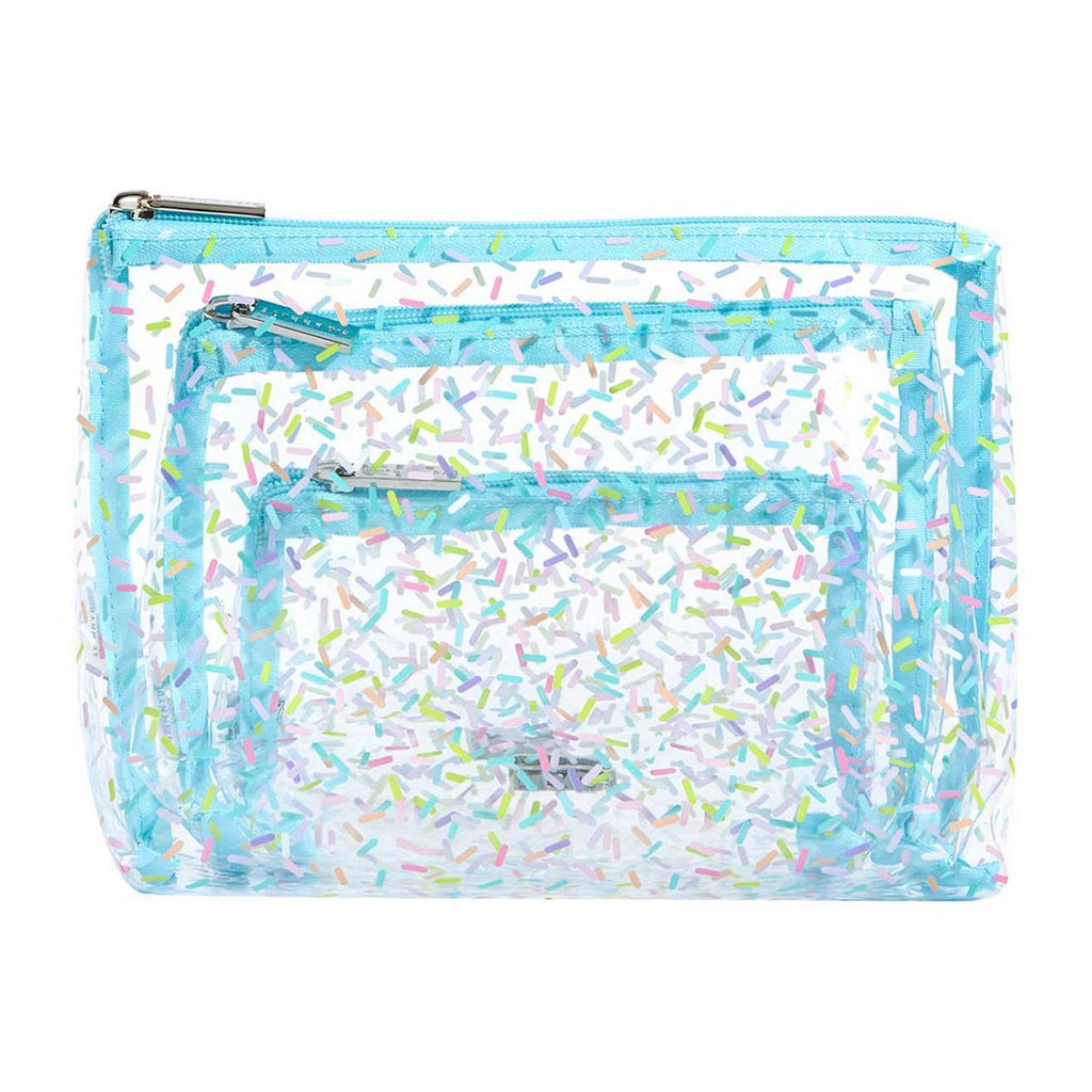 Skinny Dip Sprinkles makeup bag trio