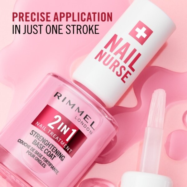 Rimmel Nail Nurse 2In1 Base Coat & Strengthener 12Ml GOODS Superdrug   