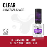 Rimmel Nail Effects Ultrashine Top Coat 12Ml GOODS Superdrug   