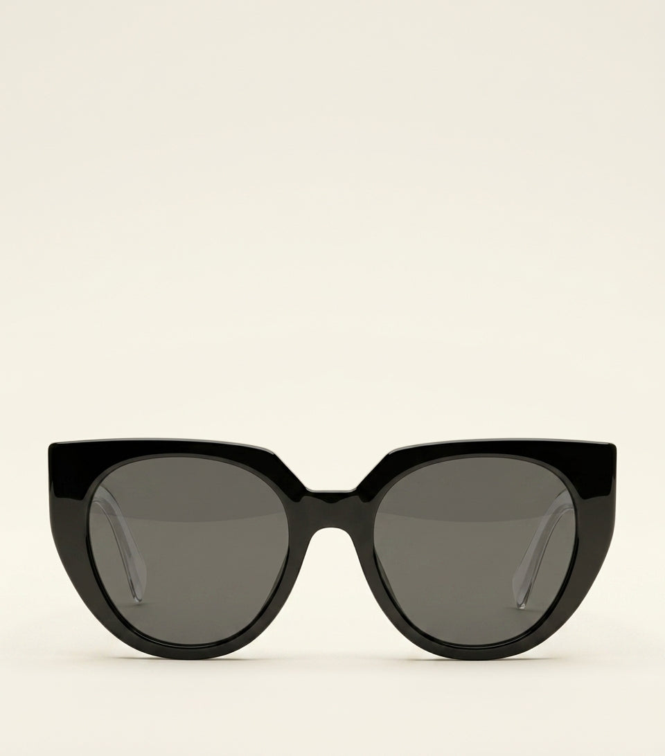 Prada cat-eye sunglasses oversized acetate frame, UK version
