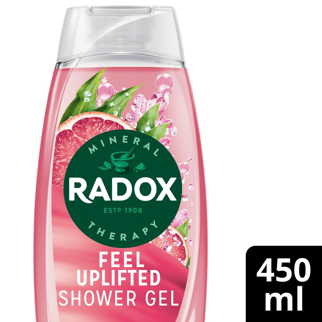 Radox Mineral Therapy Feel Uplifted Shower Gel Grapefruit & Ginger Body Wash 450ml