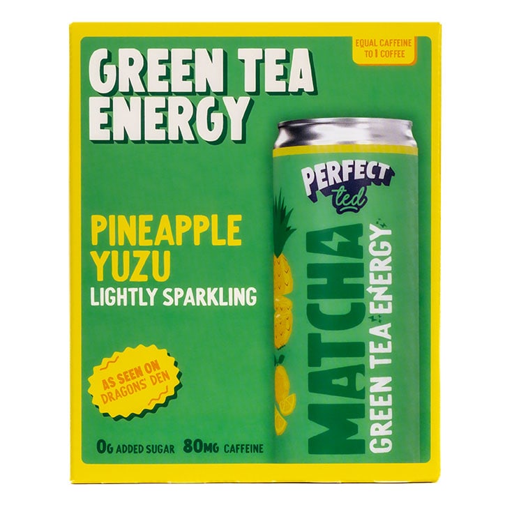 PerfectTed Matcha Pear Ginger Energy Drink 250ml