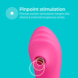 So Divine Pearl Vibe G-spot Suction Stimulator Pink GOODS Superdrug   