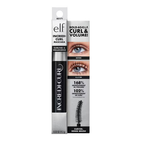 e.l.f. Incredi-curl Curling Mascara pitch black imported from the UK