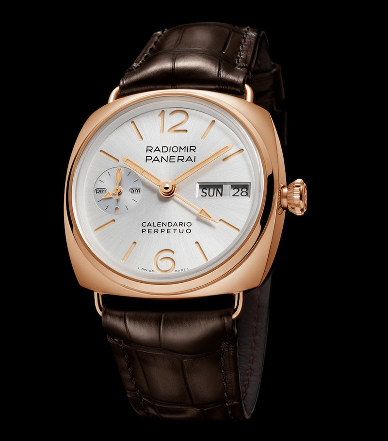 Panerai Radiomir perpetual calendar watch 45mm yellow gold, UK version