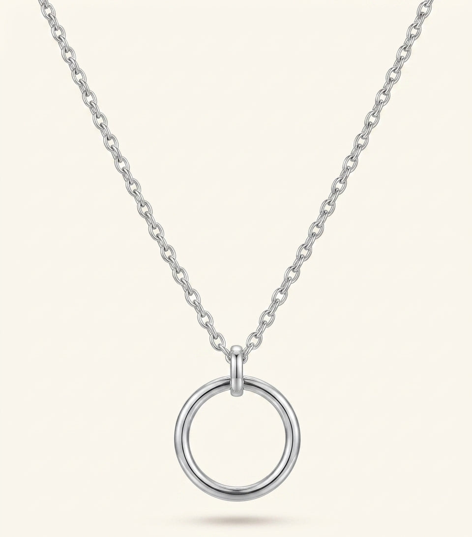 Cartier Juste un Clou white gold diamond necklace, imported from the UK