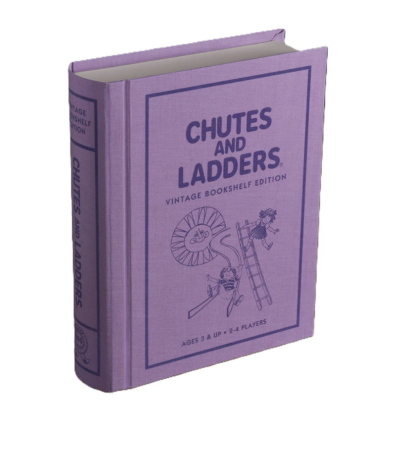 Vintage Bookshelf Chutes and Ladders board game (British brand)