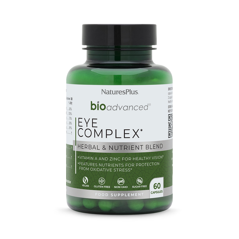 NaturesPlus Eye Complex supplement 60 capsules, imported from the UK