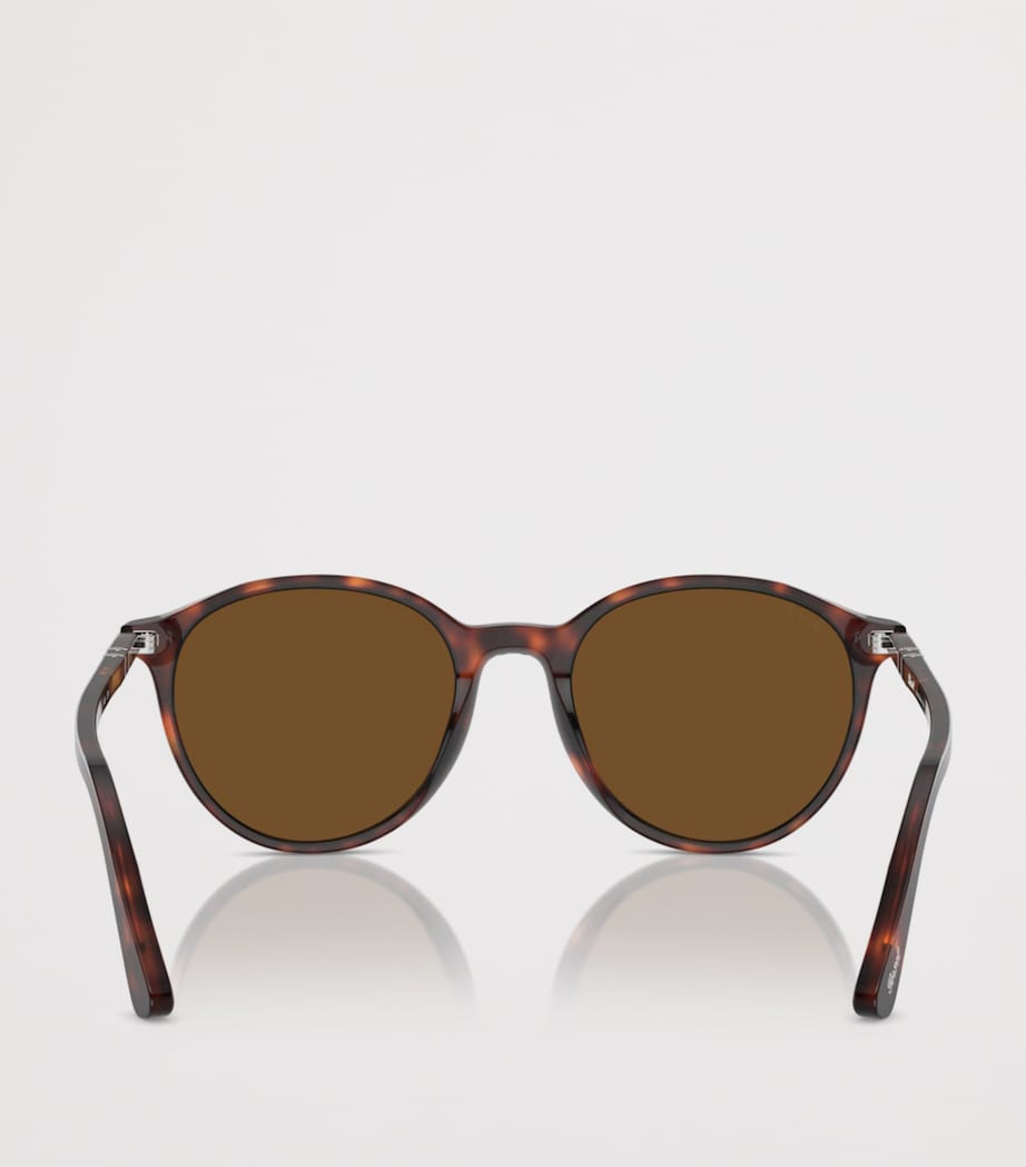 Persol Runde Phantos Acetat-Sonnenbrille, UK-Version