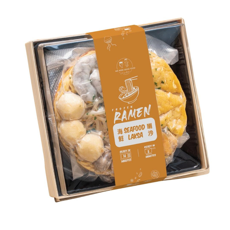 We Need Good Food Singaporean seafood laksa ramen (British brand)