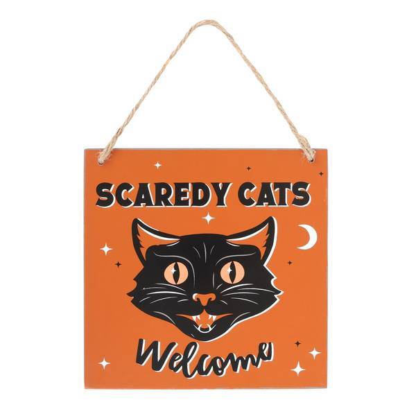 Something Different hanging plaque cat face design 15cm, imported from the UK