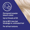 LIVE Pulver-Bleichmittel Bold Blonde permanentes Haarfarben-Set - Britisches Produkt