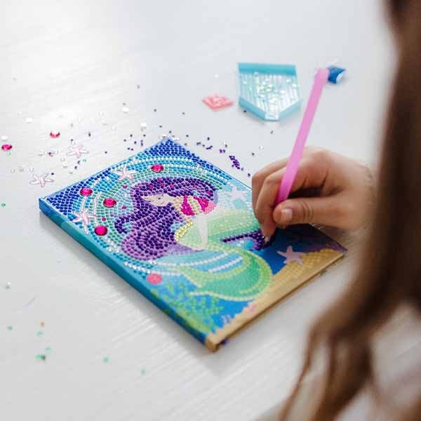 Totum diamond paint notebook mermaid craft kit - British product