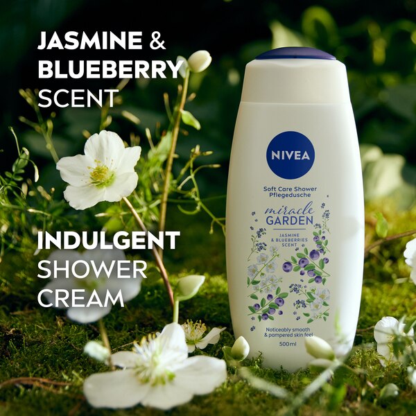 Nivea Shower Miracle Garden Jasmine & Blueberries 500Ml GOODS Superdrug   