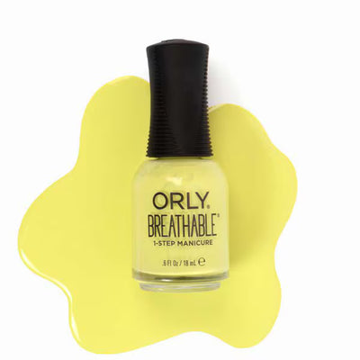 Superdrug Orly Breathable Nail Polish Sour Time To Shine Lemon Lime Creme 18ml - Acheter en ligne sur McGrocer